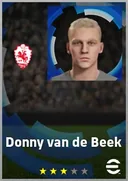 بطاقة Donny van de Beek · CMF