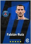 بطاقة Fabián Ruiz · CMF