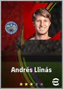 بطاقة Andrés Llinás · CB