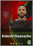 بطاقة Kelechi Iheanacho · CF