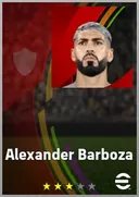 بطاقة Alexander Barboza · CB
