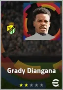 Carte de Grady Diangana · LMF