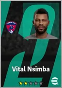 Carte de Vital Nsimba · LB