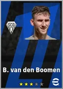 بطاقة B. van den Boomen · CMF