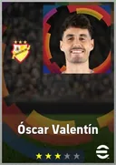 Óscar Valentín DMF card