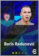 Boris Radunović GK card