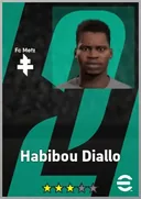 Carte de Habibou Diallo · CF