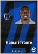 بطاقة Hamari Traoré · RB