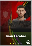 بطاقة Juan Escobar · CB
