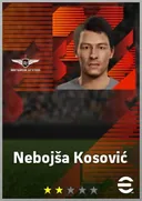بطاقة Nebojša Kosović · CMF