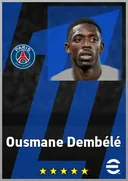 Carte de Ousmane Dembélé · CF