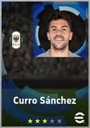 Curro Sánchez CF card