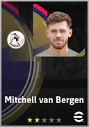 بطاقة Mitchell van Bergen · RWF