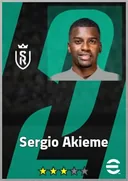 بطاقة Sergio Akieme · LB