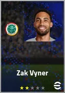 بطاقة Zak Vyner · CB