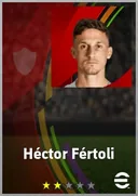 بطاقة Héctor Fértoli · LWF