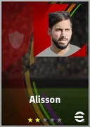 بطاقة Alisson · GK