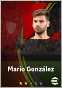بطاقة Mario González · CF