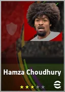 Hamza Choudhury RB card
