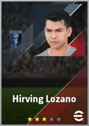 Carte de Hirving Lozano · LWF