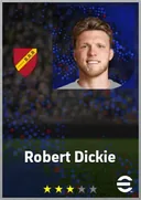 بطاقة Robert Dickie · CB