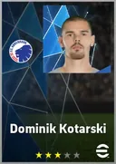 بطاقة Dominik Kotarski · GK