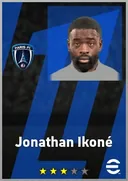 Carte de Jonathan Ikoné · RWF
