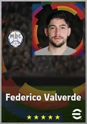 Carte de Federico Valverde · CMF