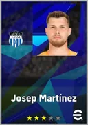 بطاقة Josep Martínez · GK