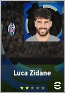 بطاقة Luca Zidane · GK