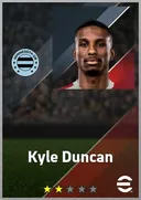 Carte de Kyle Duncan · RB