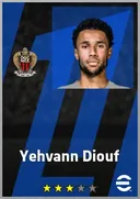 Carte de Yehvann Diouf · GK