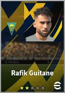 بطاقة Rafik Guitane · RWF