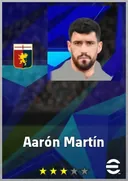 Carte de Aarón Martín · LB