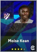Carte de Moise Kean · CF