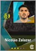 بطاقة Nicolás Zalazar · CB