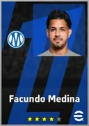 Carte de Facundo Medina · CB