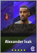 Carte de Alexander Isak · CF