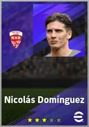 بطاقة Nicolás Domínguez · CMF