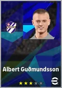 Carte de Albert Guðmundsson · CF