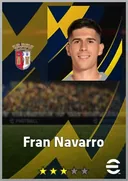 بطاقة Fran Navarro · CF