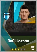 بطاقة Raúl Lozano · RB
