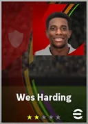 بطاقة Wes Harding · CB