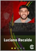 Carte de Luciano Recalde · CB