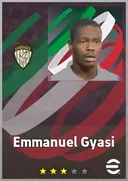 Emmanuel Gyasi LWF card