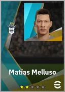 بطاقة Matías Melluso · LB