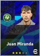 Juan Miranda LB card