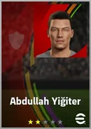 Carte de Abdullah Yiğiter · GK