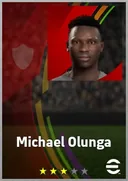 Michael Olunga CF card