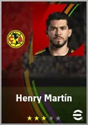 بطاقة Henry Martín · CF